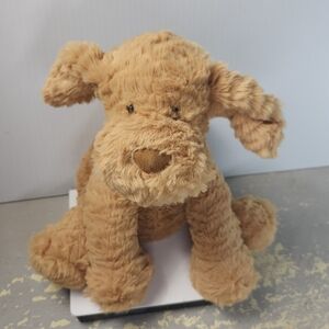 Jellycat Fluffy Tan Dog Toy